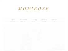 Tablet Screenshot of monirose.com